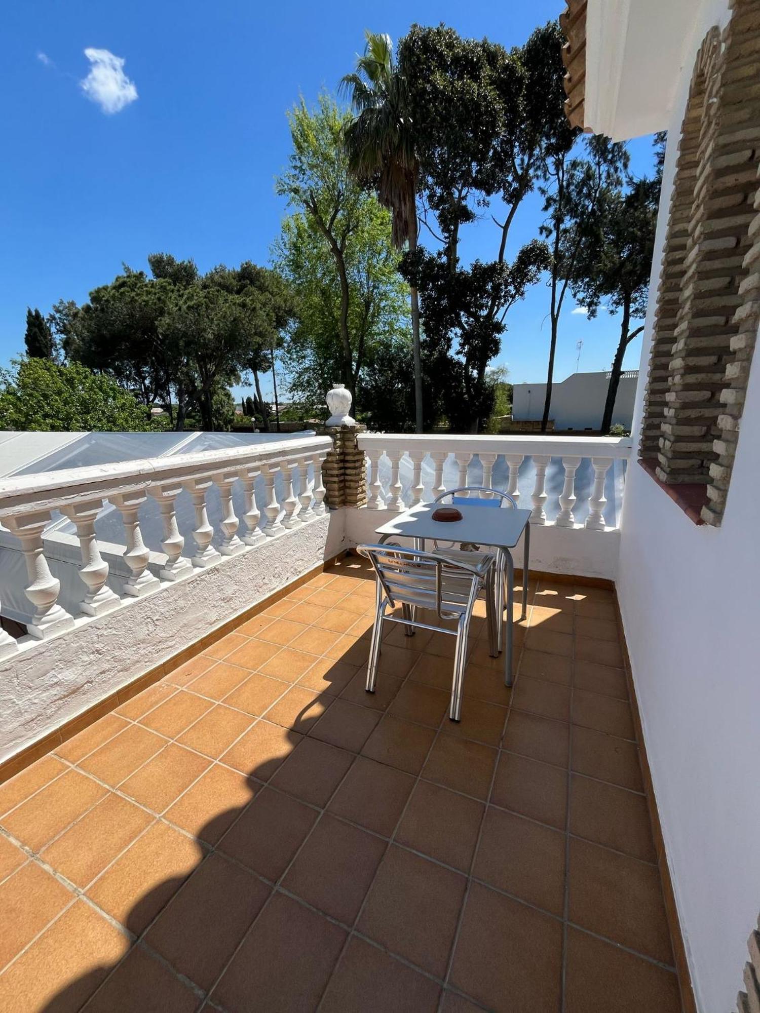 Hostal Quinto Pino Chipiona Esterno foto